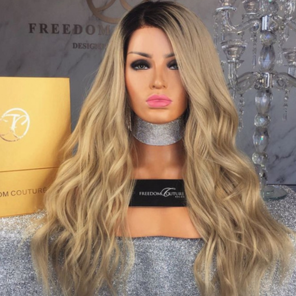Long Beach wave front lace wig